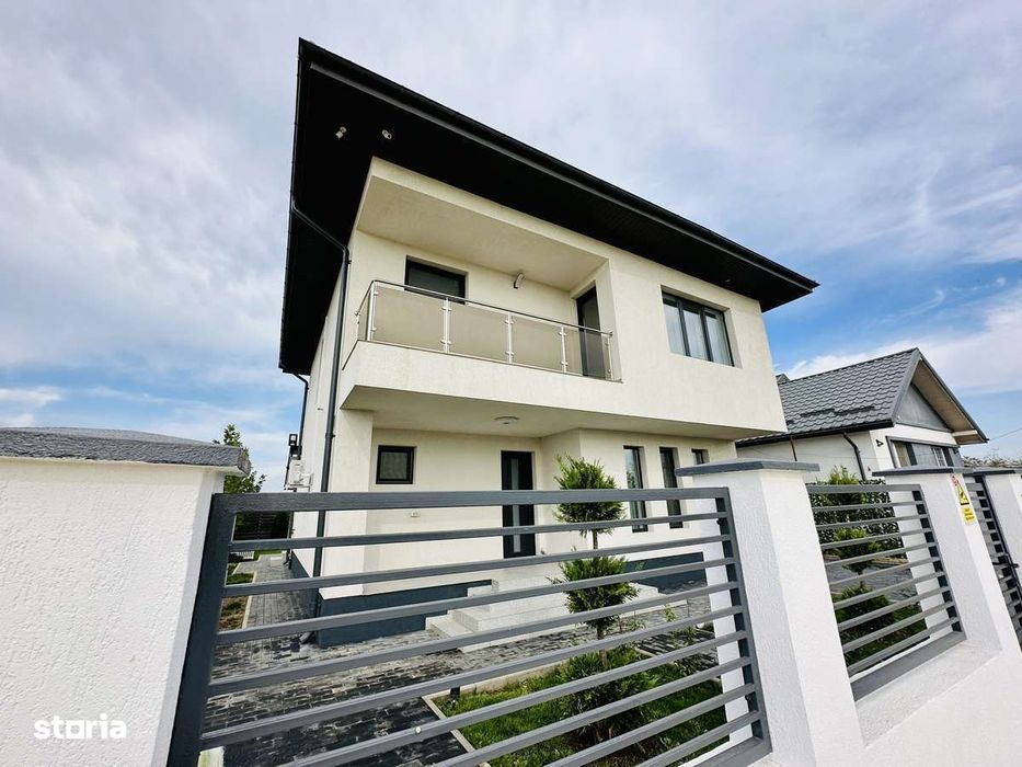 Casă de vânzare individuală nouă – 5 Camere, Berceni- 350 mp, La cheie