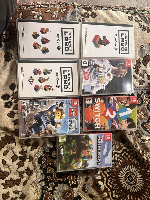 Коробки оригинальные switch xbox360