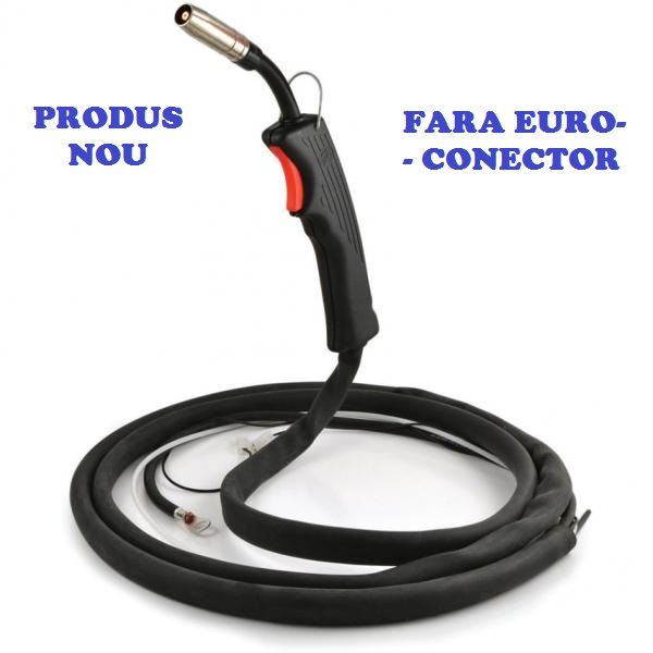 Pistolet fara conector euro INTENSIV sudura cu sarma torta MIG-MAG