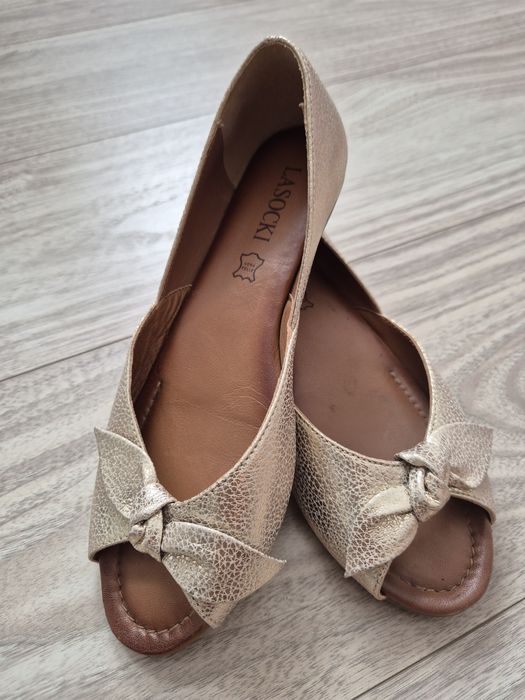 Balerini piele,Lasoki,marimea 36