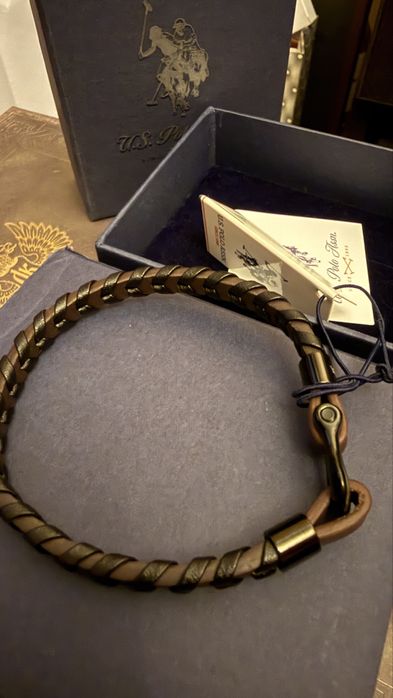 Кожена гривна U.S. Polo Assn.