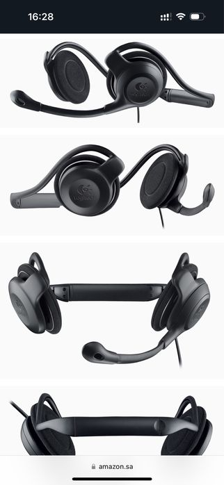 Професионални Слушалки с микрофон Logitech Лоджитех с bluetooth Нови