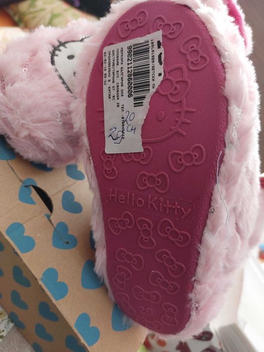 Hello Kitty уникални ботушки пантовки