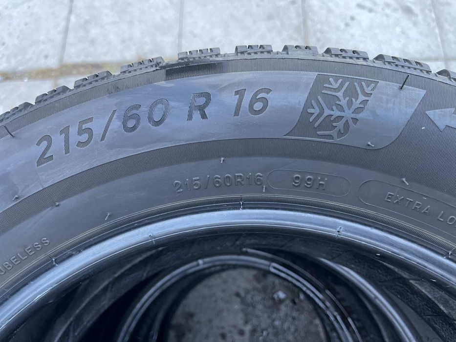 2бр 215/60/16 на 6,3мм с 22дот