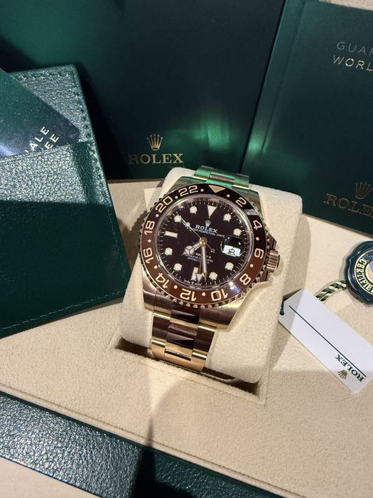 Rolex GMT - Master II Rootbeear Rose Gold