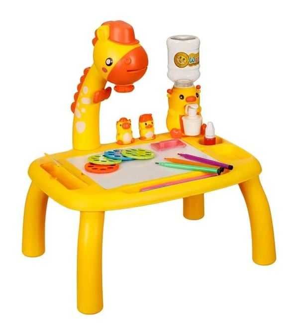 Lot Jucarii - Volan simulator + Proiector Masa de Desen pentru Copii