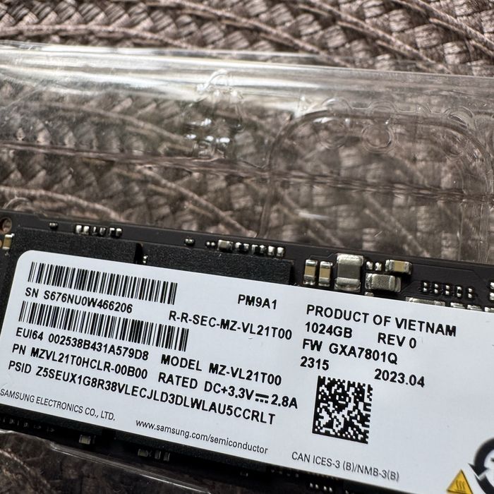 1TB SSD Steamdeck и ROG Ally апгрейд кит