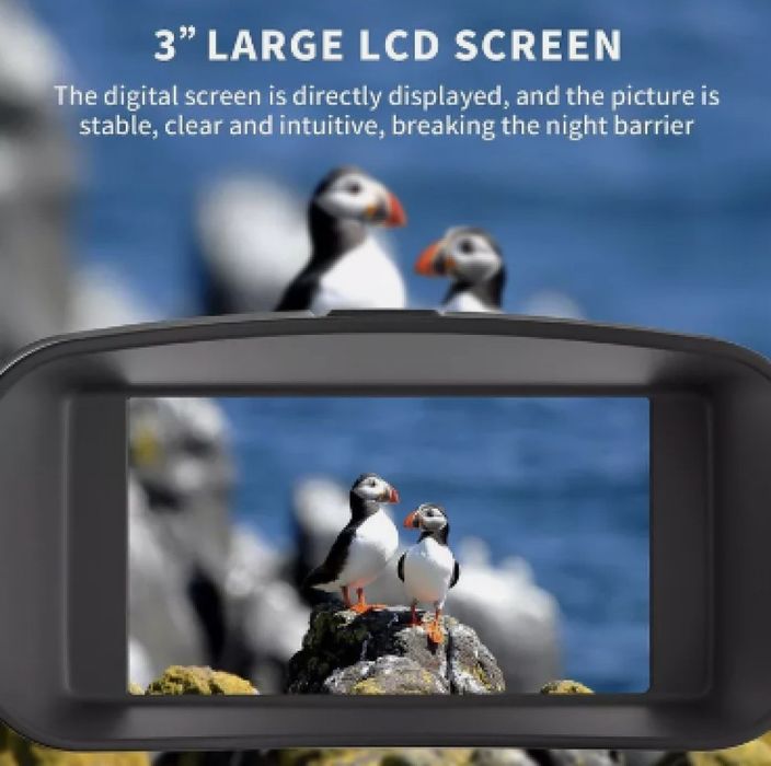 Бинокъл 4k нощно виждане, 36MP