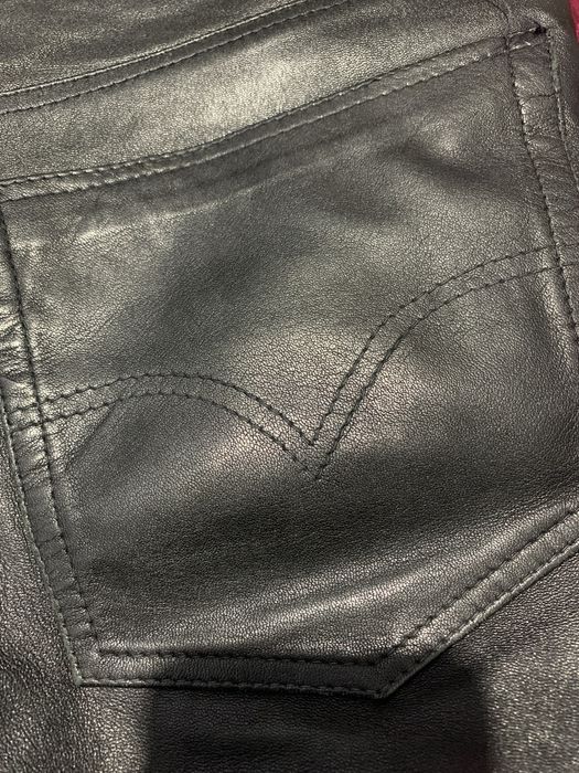 Мъжки кожен панталон