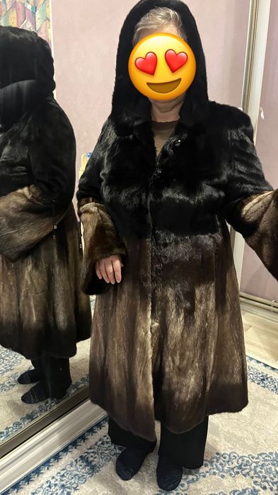 Шуба натуральная  норковая