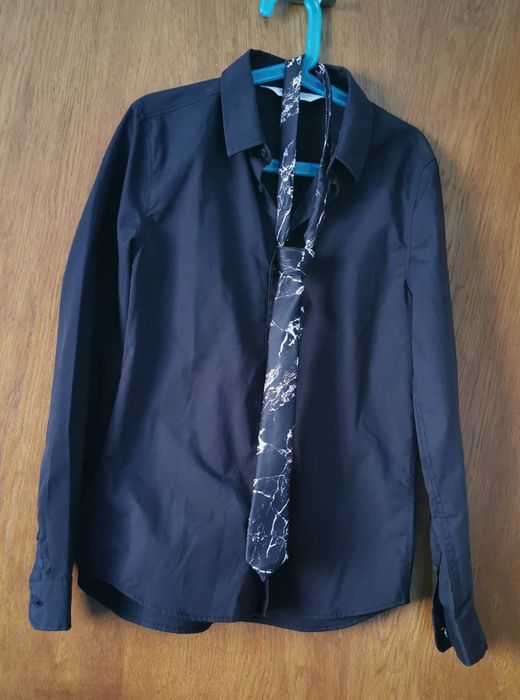 Ризи рипс, дънкова, с къс ръкав 10-11 години