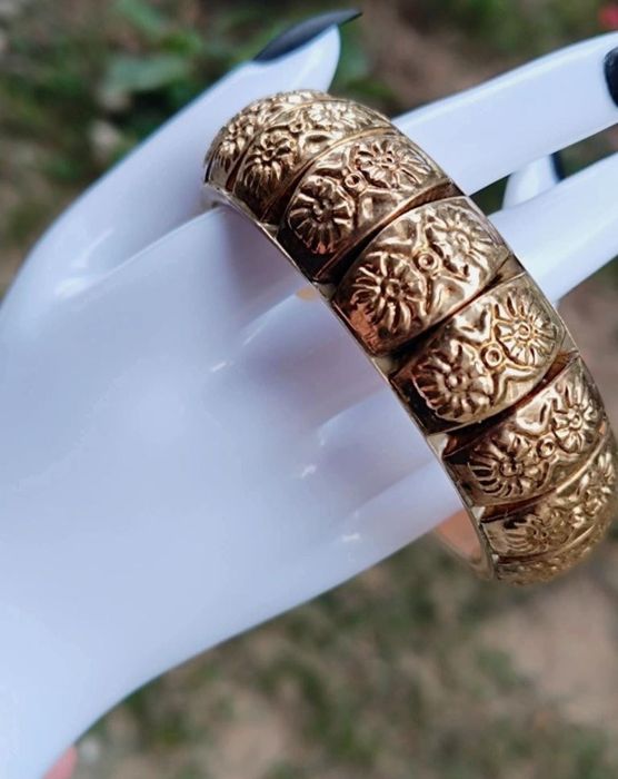 Veche bratara fixa din alama