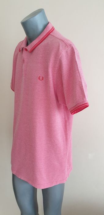 Fred Perry Pique Cotton Mens Size XL - 2XL ОРИГИНАЛ! Мъжка Тениска!