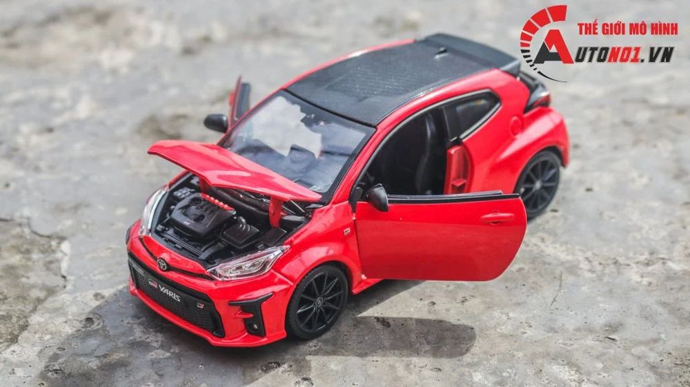 Maisto sp edition кола 2021 toyota gr yaris 1:24 два цвята