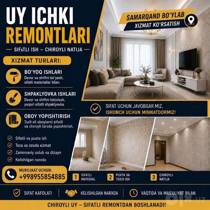 Uy ichki remontlari