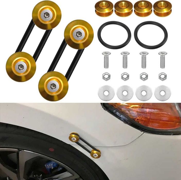 Комплект фиксиращи държачи за броня - 4 цвята