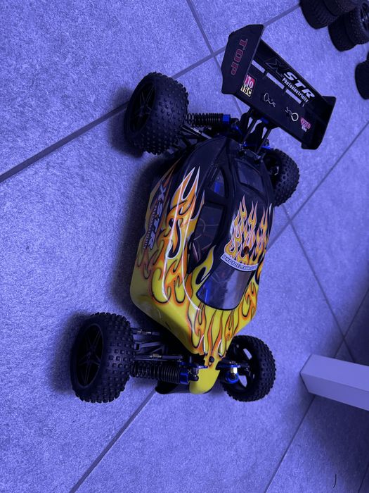 Automodel Himoto /hsp XSTR buggy 1:10 brushless 4x4 70 km/h cu piese