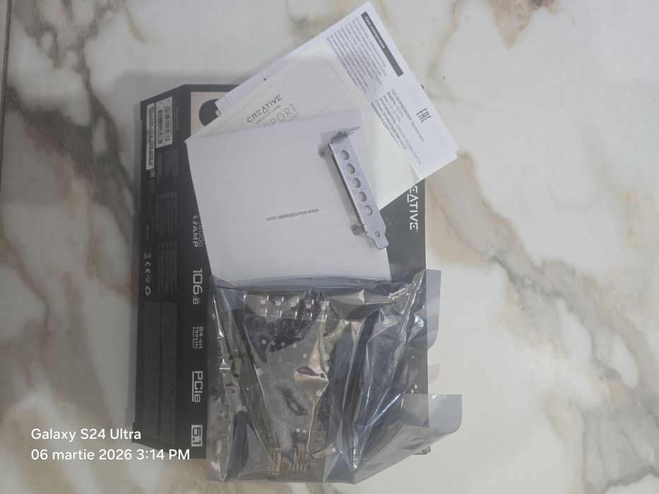 Placă de sunet Creative Sound Blaster Audigy Fx – 5.1 PCIe –  Nouă