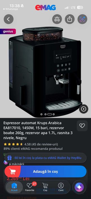 Filtru de cafea KRUPS