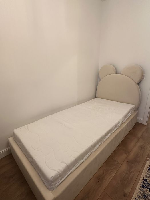 Pat pentru copii, saltea si somiera incluse