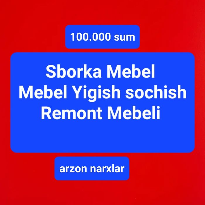 Mebelshik. Mebel usta.