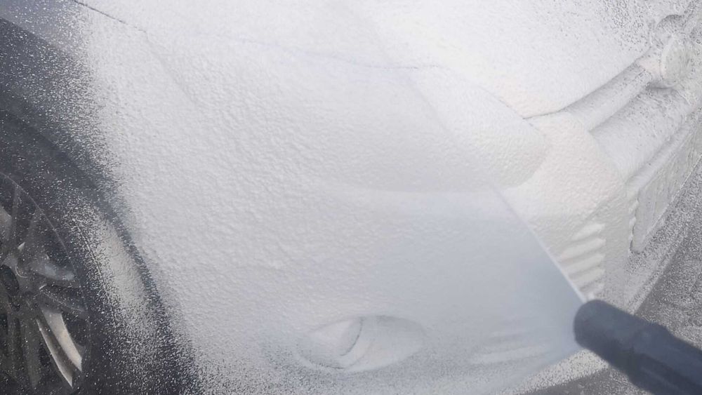 Spuma activa 22kg frisca groasa.Spuma activa 1L+60L apa.Self Service