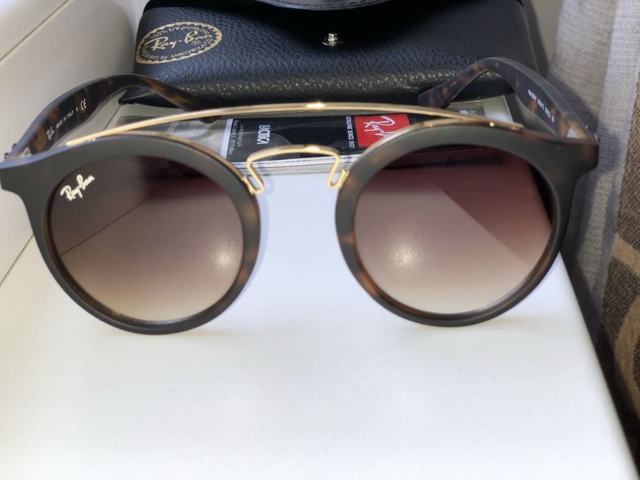 Ochelari de soare Ray Ban Gatsby RB4256-F 6092/13 3N Small