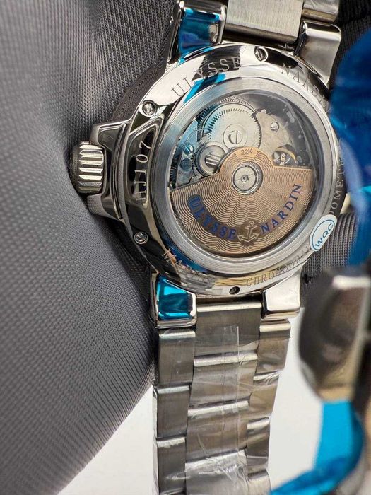 ulysse nardin lelocle сребристо/синьо