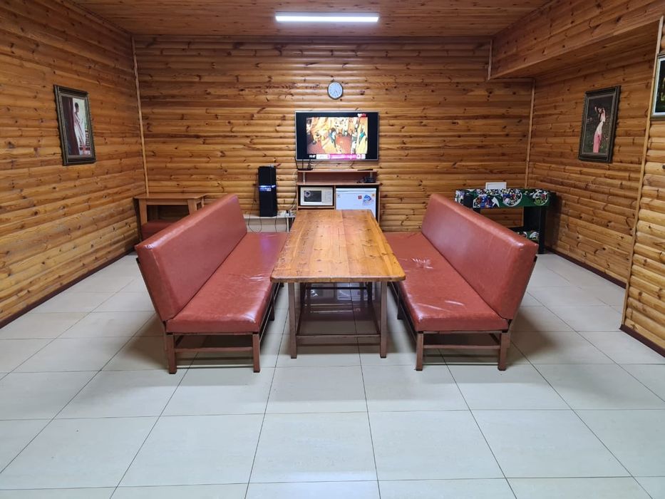 Сауна с тёплым бассейном LUX. 8000/час. "Алатау"