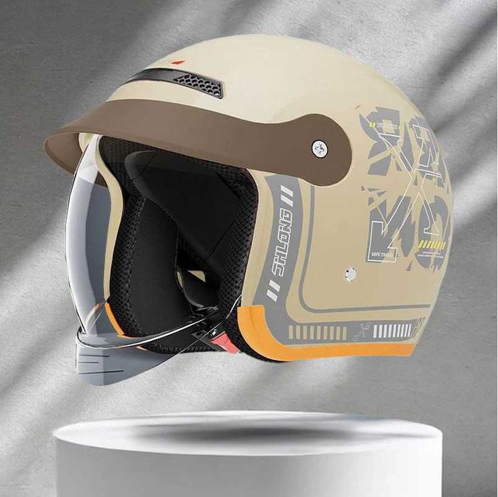 Каска за Мотор/Скутер/АТВ/Тротинетка 6-ри цвят