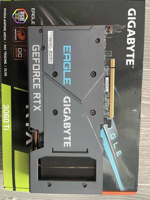 Видео Карта Gigabyte Geforce RTX 3060ti EAGLE OC 8G