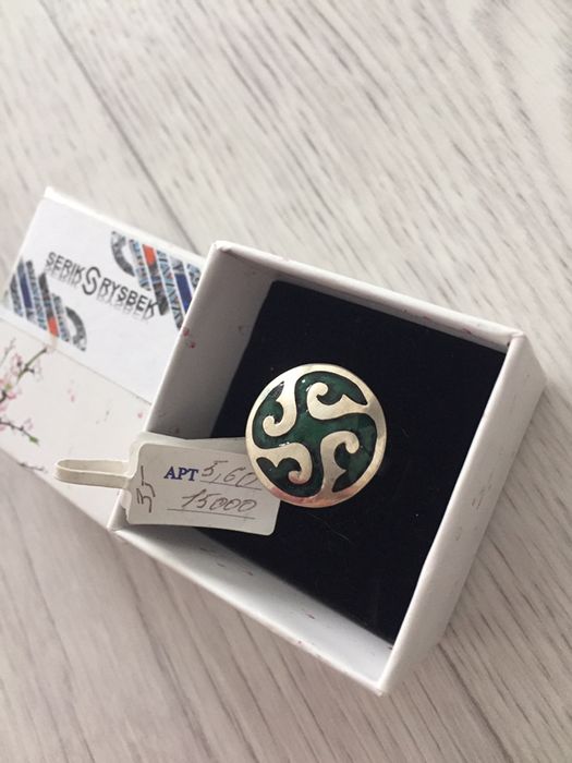 Кольцо серебро размер 16,5