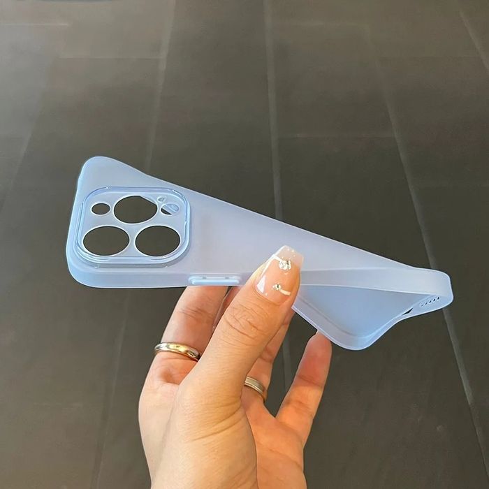 IPhone 15,14,13,12 всички модели Силиконов улта-тънък 0,2мм кейс матов