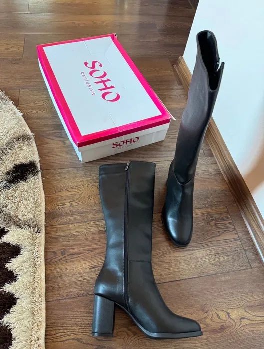 Cizme toc piele ecologică