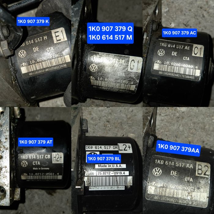 Pompa modul unitate ABS volkswagen VW Golf 5 Golf 6
Pen