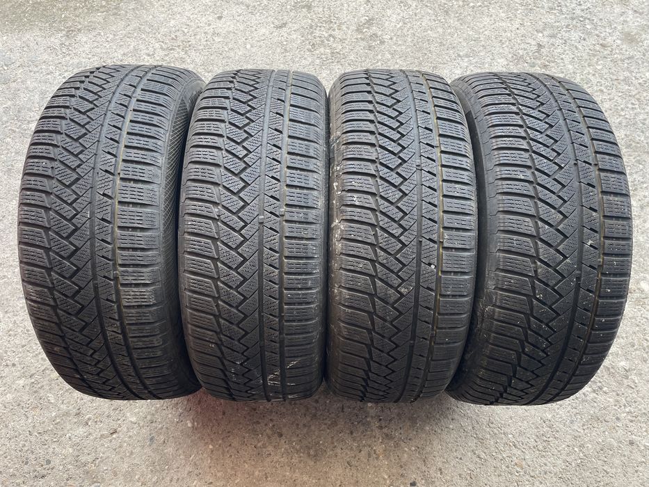 4 броя Зимни Гуми 225/55/17 Continental