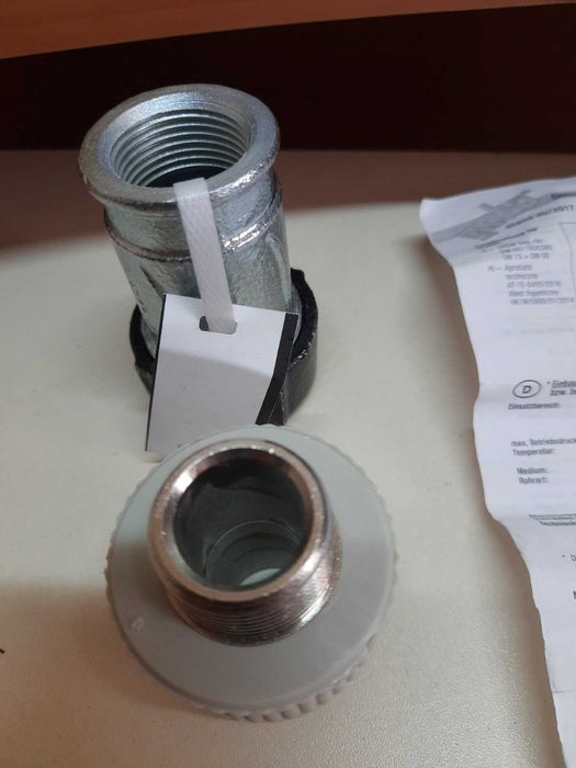 Чисто нови водопроводни части QI 3/4" и преход Ф20-3/4"