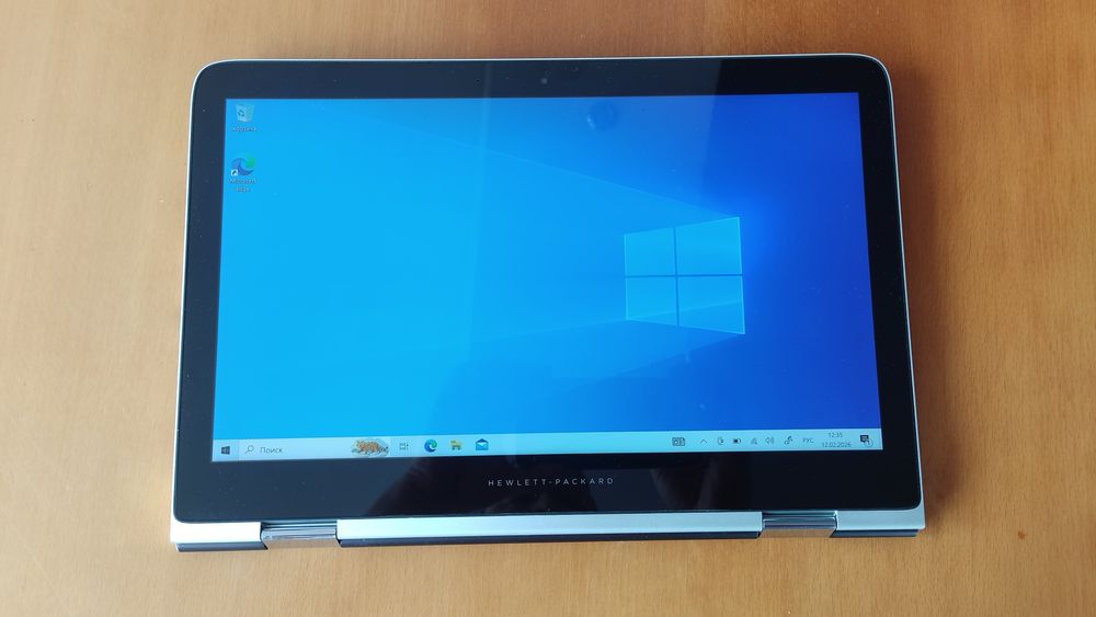 Тонкий ноутбук HP