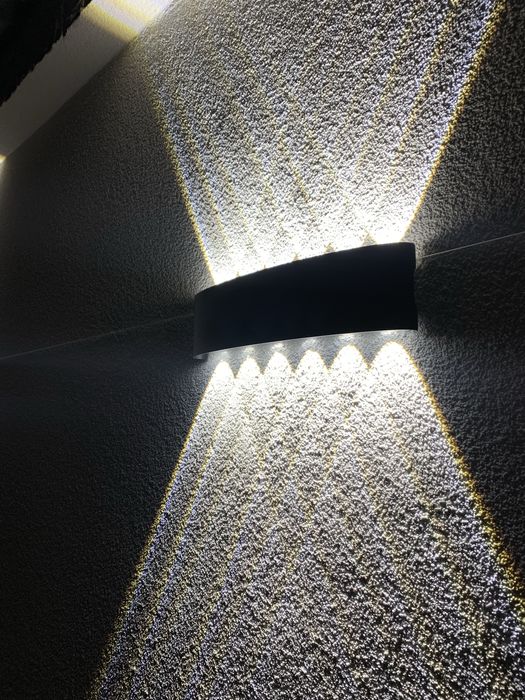 LED фасадна стенна алуминиева лампа