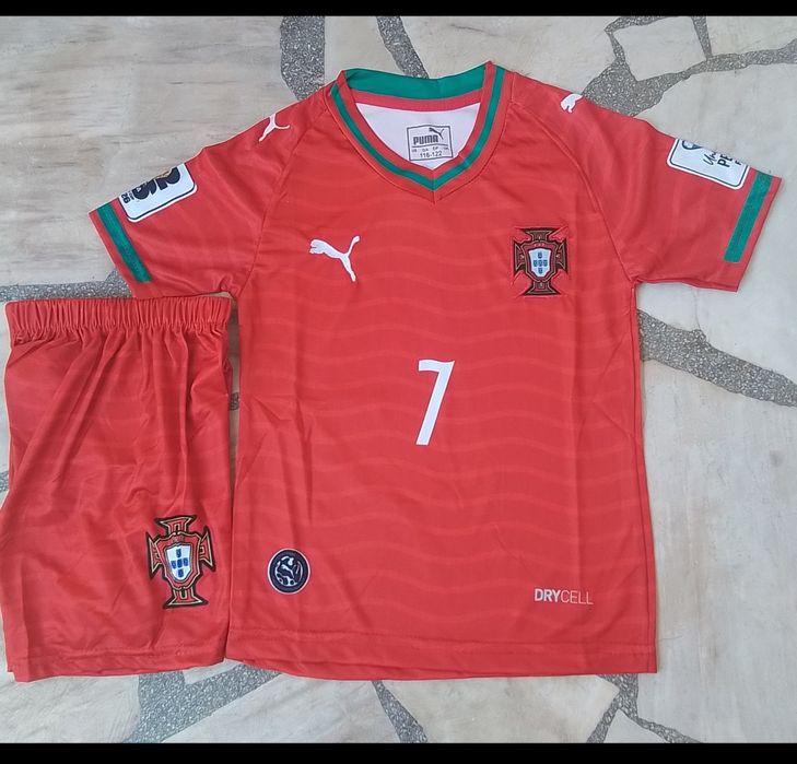 RONALDO 7 детско юношески футболни екипи PORTUGAL НОВО 2026-27 година