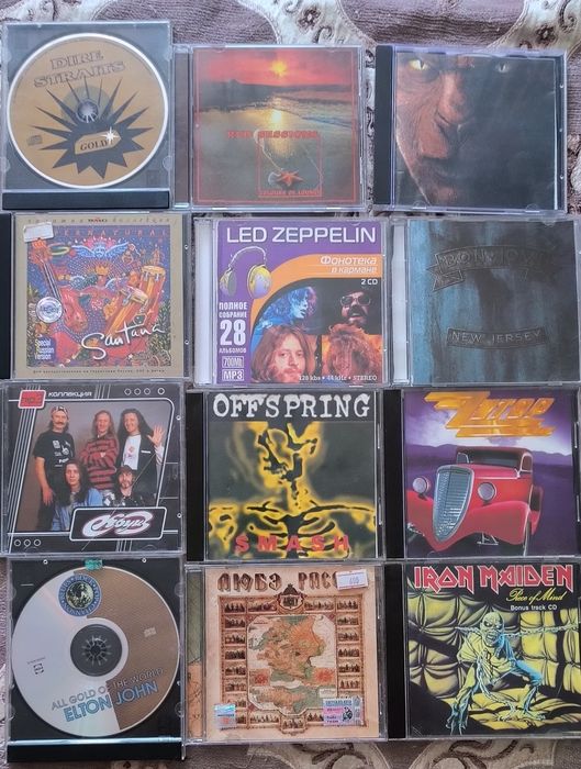 СД диски из личной коллекции