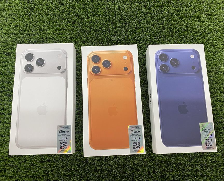 iPhone 17 Pro Max 256GB + UZIMEI и Гарантия 1 год! Silver,Blue,Orange