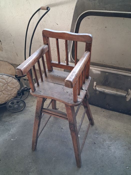 Carucior copii vechi si scaunel