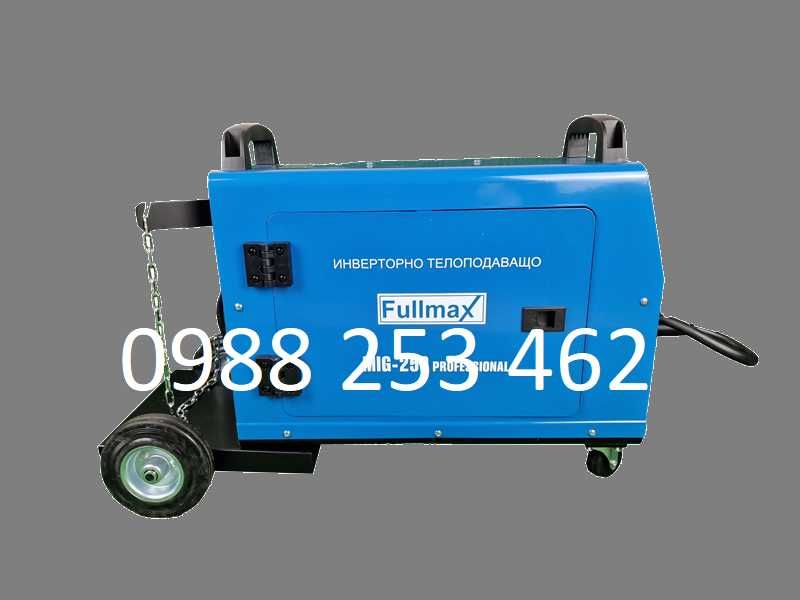 2025 Профисионално 250А МАХ Телоподаващо с евробукса 4м с дисплей