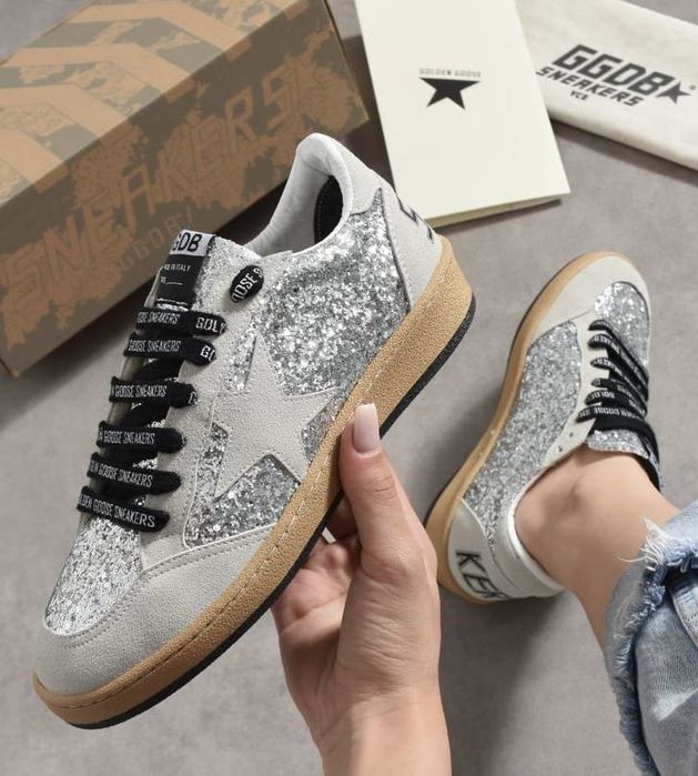 Golden goose-кецове,обувки с пайети