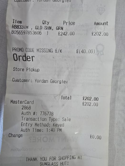 Ray-Ban Ferrari RB8331 слънчеви очила – оригинални, с леки забележки