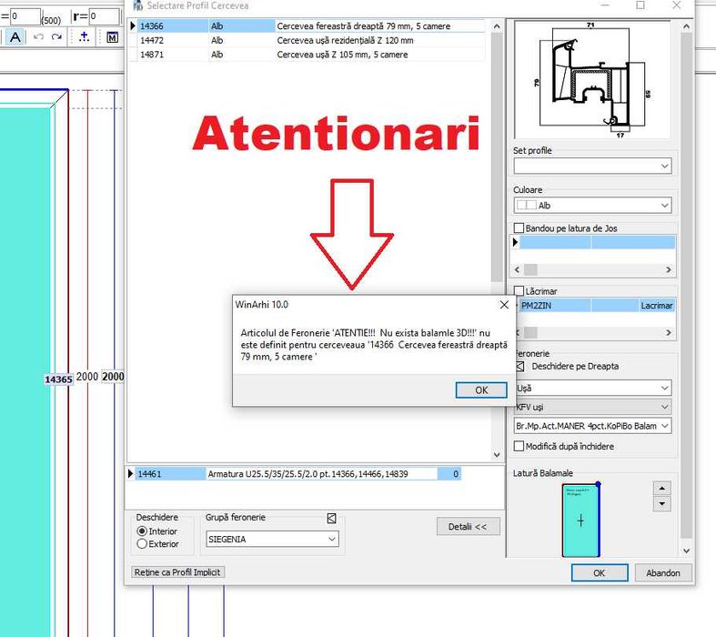 Winarhi/Dual Soft prelucrare baza de date