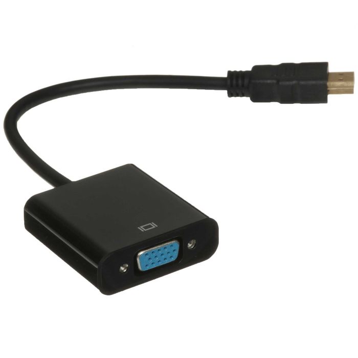 Переходник однонаправленный iPower HDMI - VGA, 0.15 м