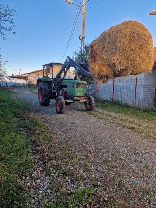Tractor deutz-fahr 8006 cu incarcator frontal, servo, compresor!!