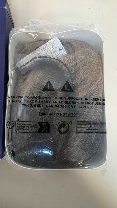 Perucă damă HAIRCUBE bob scurt ombre șaten blond, sintetică, 30 cm